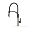 Pull Down Chrome Kitchen Faucet Kitchen Tap Matte Black